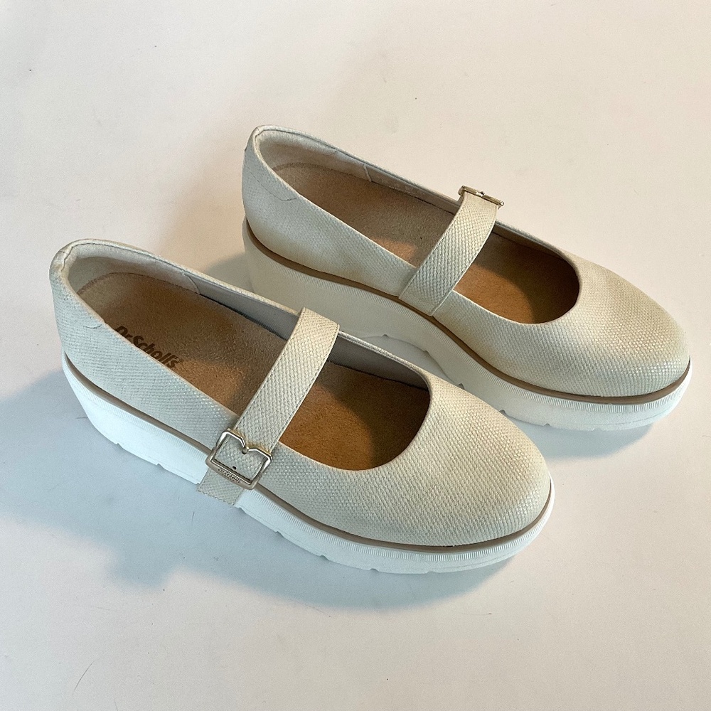 DR SCHOLL’S Nice Day Max Platform Mary Jane Size 8 LIKE NEW - Picture 2 of 11